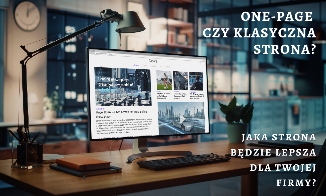one-page czy klasyczna strona